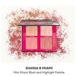 Shaina B MIAMI PALETTE - BLUSH AND HIGHLIGHT New in Packaging